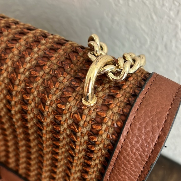 Steve Madden Straw Top Shoulder Bag - Picture 8 of 12